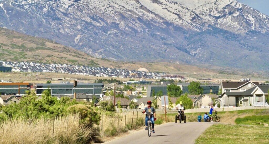 Webinar 22 February:  the 5 principles of bicycle infrastructure design applied in Lehi City